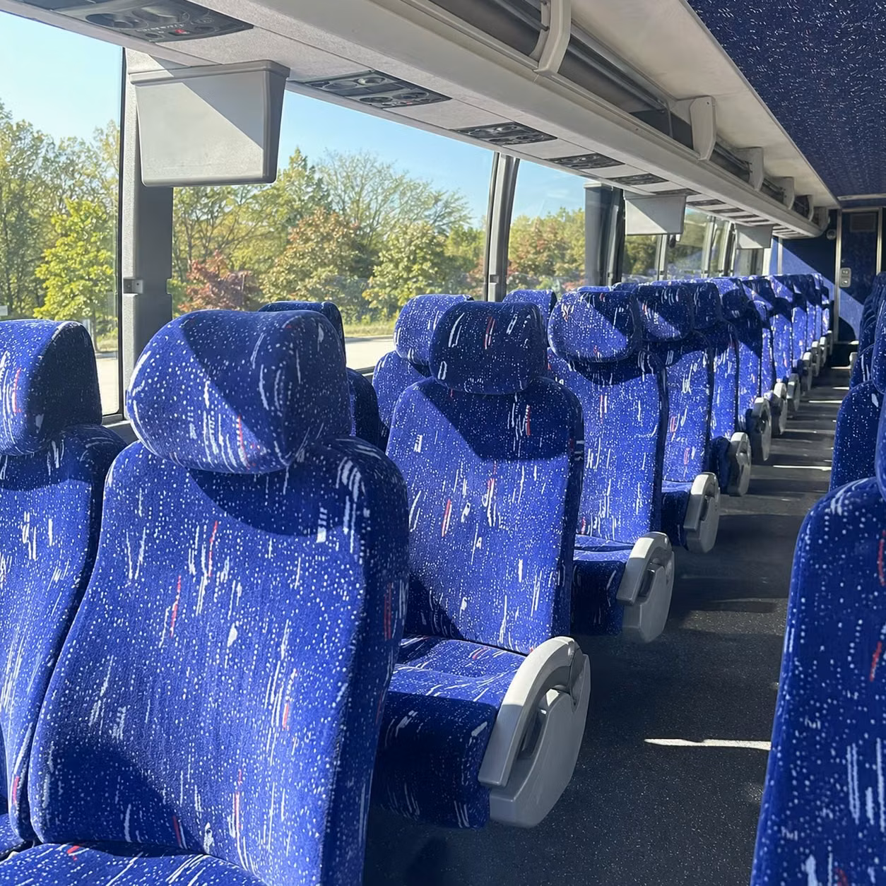 mobile long distance bus rentals